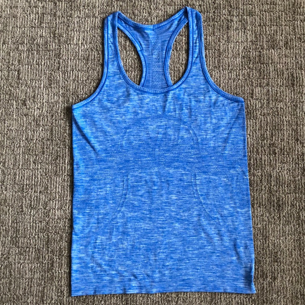 Lululemon Swiftly Tank 8- Heathered Blue